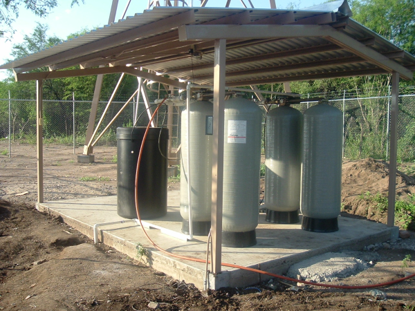 nitrate well water plant