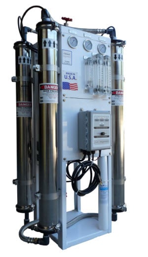 Whole House Commercial RO Treatment Systems: remove H2S and odors prior to the system in most applications