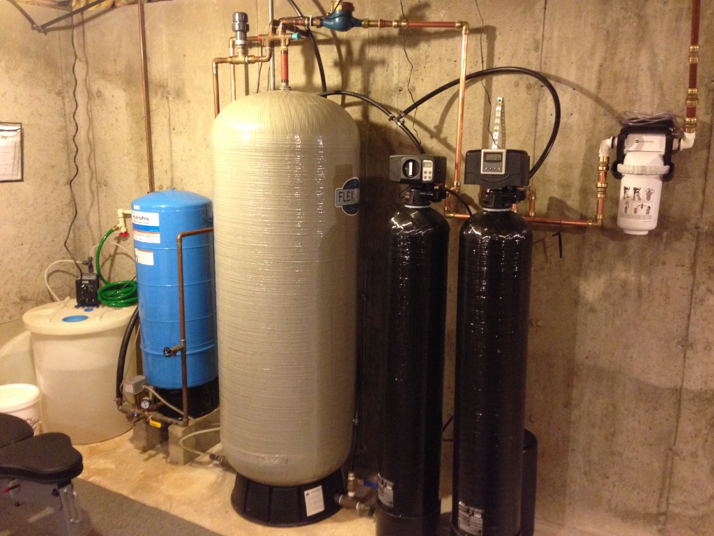 Greensand Iron Filter and Carbon Backwash Filter